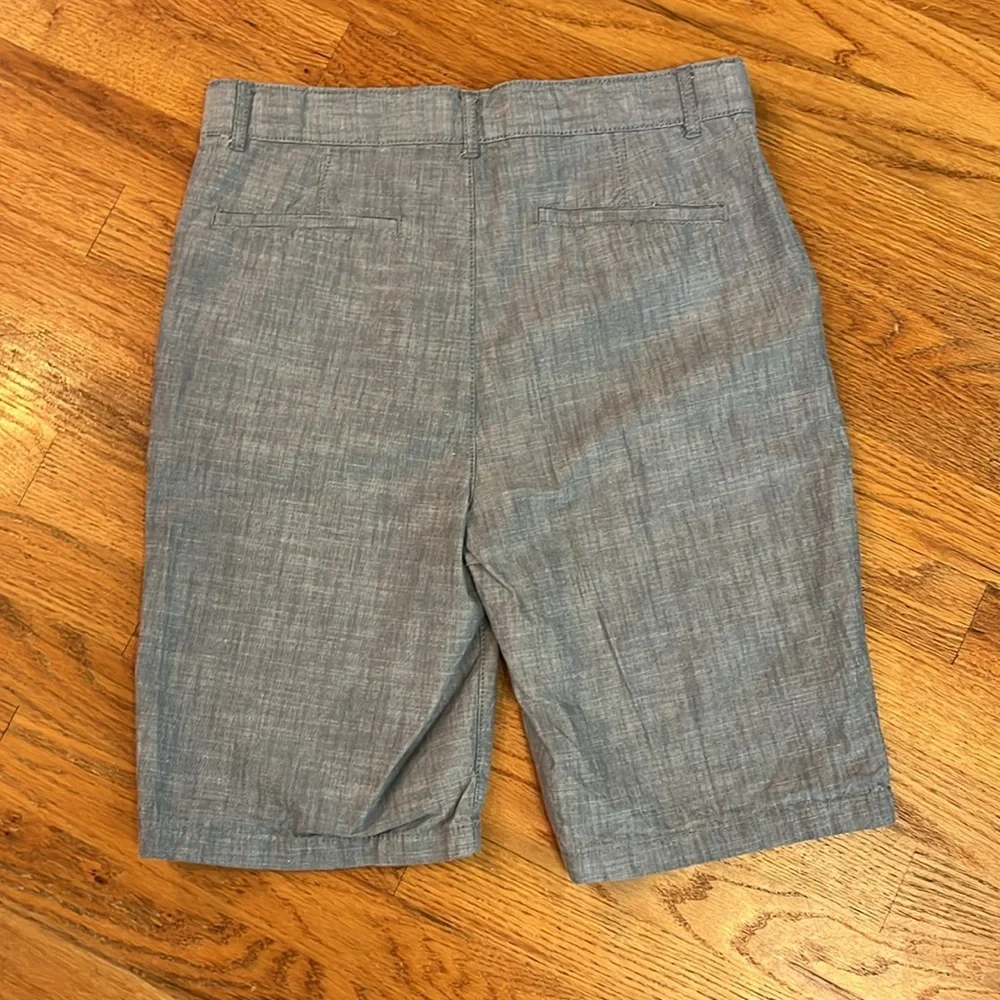 Chambray boys shorts